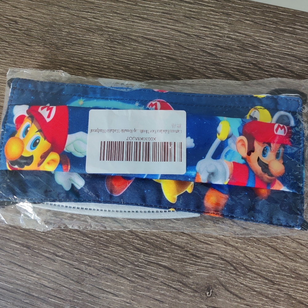 *NEW* Super Mario Facemask - Reusable